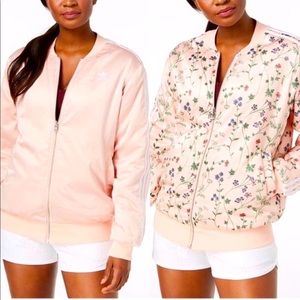 🌟NWOT🌟 ADIDAS REVERSIBLE BOMBER JACKET